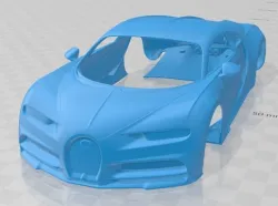 Bugatti Chiron Sport 2019 Printable Body Car