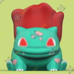 Bulbasaur Love + rose box