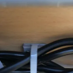 Cable Tie under Desk Cable Management