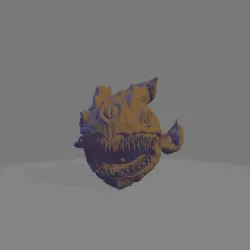 Cacodemon Evil Toothy Spirit Monster