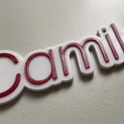 Camila Key Chain (Contact me to get your personalized design)