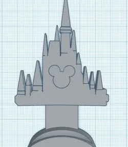 CASTLE v2 - Disney LOUNGEFLY BACKPACK HANGER