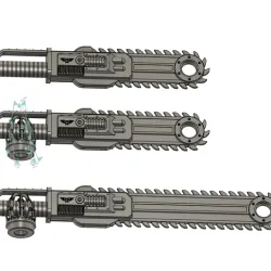Chainsaw for Invictor Tactical Warsuit