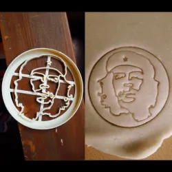 Che Guevara simbolo revolucion Argentina Cuba cortante galletas victoria
