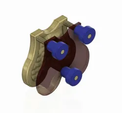 Cock and Balls Crusher Scrotum Penis Balls Fixation Bondage Male Chastity device ball holder bc-15a strong 3d print cnc