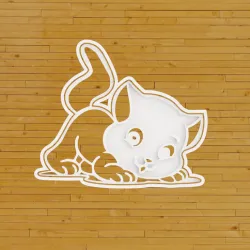 Cookie Cutter Kitty / Cookie Cutter Cactu cat
