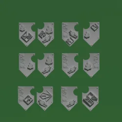 Cute chest/shoulder shields for salamanders