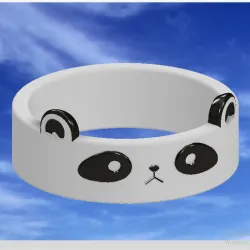 cute panda ring