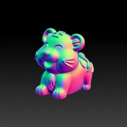 Cute Tiger Bracelet & Pendant