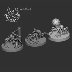 Cyberarachnids of the Van Saar house