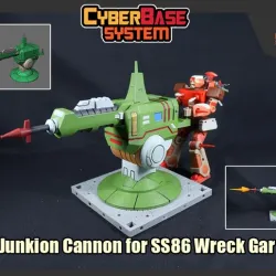 [CyberBase System] Junkion Cannon for Transformers SS86 Wreck Gar