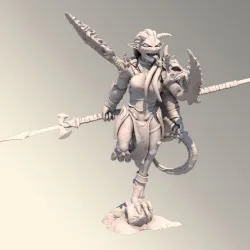 Demon Lady Huntress