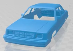 Dodge Aries K Sedan 1988 Printable Body Car