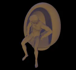 Eggchair Male 1 gay