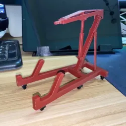 Engine Hoist Phone Stand