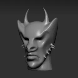 Face shape planter