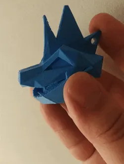 Feraligatr Keychain Low Poly