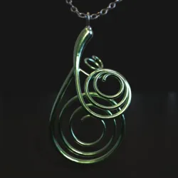 Fibonacci Growth nacklace