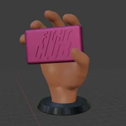 Fight Club Soap Movie Replica Hand Mount