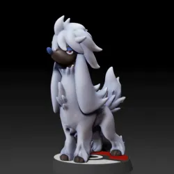 Furfrou - POKÉMON FIGURINE - POKÉMON UNIT