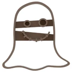 Ghost cookie cutter