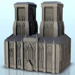 Gothic basilica 5 - Medieval Flames of war Bolt Action Modern Warhamme