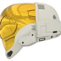 Halo 3 Inspired EVA Helmet (3D MODEL - STL)