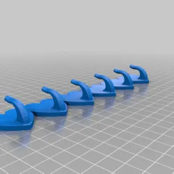 Hart hook rack without fixing holes