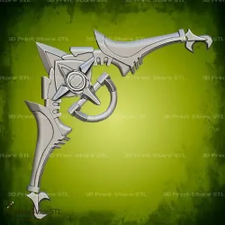 Io Light Bow From Paladins - Fan Art 3D print model