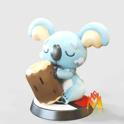 Komala - FAN ART - POKÉMON FIGURINE - POKÉMON UNITE