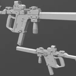 Kriss Vector for 6 inch action figures