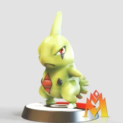 Larvitar - FAN ART - POKÉMON FIGURINE - POKÉMON UNITE