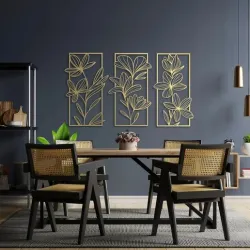 line art : flowers 3 frames