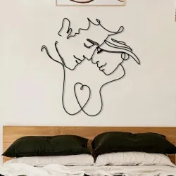 line art : love couple
