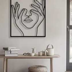 line art : woman