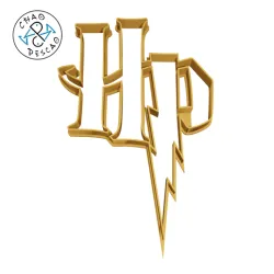 Logo - Harry Potter - Cookie Cutter - Fondant - Polymer Clay