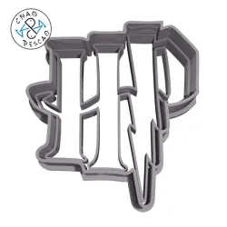 Logo - Harry Potter - Cookie Cutter - Fondant - Polymer Clay