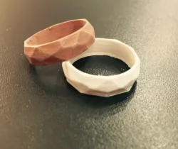 low poly ring