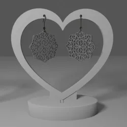 Mandala earrings 88