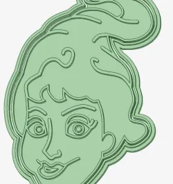 Mary Hocus Pocus cookie cutter