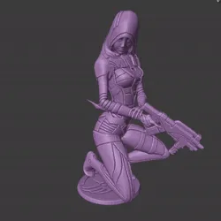 Mass Effect Kasumi Goto Statue