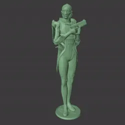 Mass Effect Thane Krios Statue