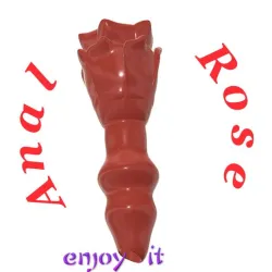 Master hollow Butt ANAL "ANAL ROSE" plug shower Anus Expander Ass Enema ahp-57 silicone flex 3d print cnc