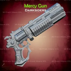 Mercy Gun From Darksiders - Fan Art 3D print model