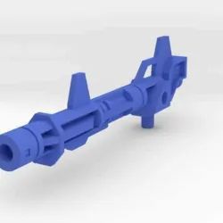 Metalhawk Jet Rifle Pretenders Transformers