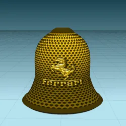 Mini litho bell FERRARI