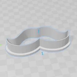 moustache / moustache / moustache cookie cutter / cookie cutter