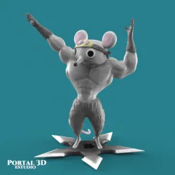 Ninju Mukimuki Nezumi/Muscle Mouse/ Kimetsu no Yaiba