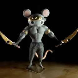 NINJU MUKIMUKI NEZUMI V2 /MUSCLE MOUSE/ KIMETSU NO YAIBA