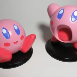 Nintendo - Kirby Firgures sitting and standing